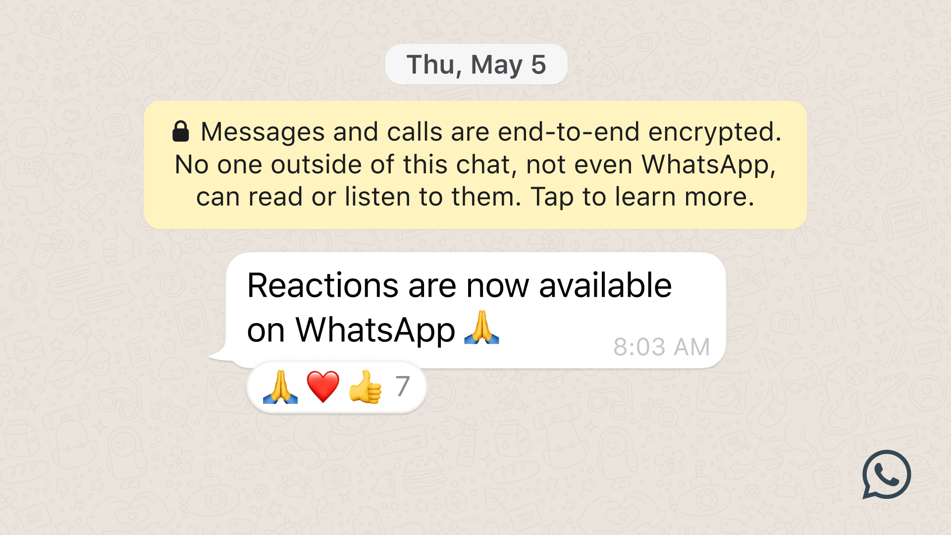 E OFICIAL! WhatsApp lansează reacțiile la mesaje, crește limita fișierelor la 2GB și numărul maxim de participanți într-un grup