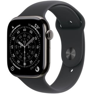 Apple, Watch Series 11 2025, GPS + Cellular, Titanium 46mm, Slate Image