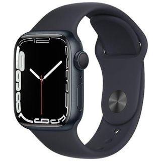 Apple, Watch Series 7 2021, GPS + Cellular, Aluminium 45mm, Midnight Image