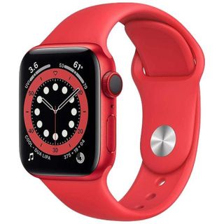 Apple, Watch Series 6 2020, GPS, Aluminium 44mm, Red Image