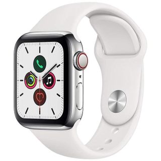 Apple, Watch Series 5 2019, GPS + Cellular, Stainless Steel 44mm, Silver Image