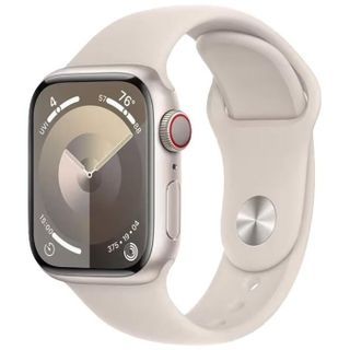 Apple, Watch Series 9 2023, GPS + Cellular, Aluminium 45mm, Starlight Image