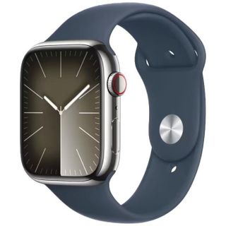 Apple, Watch Series 9 2023, GPS + Cellular, Stainless Steel 45mm, Silver Image