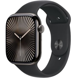 Apple, Watch Series 10 2024, GPS + Cellular, Titanium 46mm, Slate Image