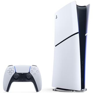 Sony, PlayStation 5 Slim Digital Edition, White Image