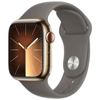 Apple, Watch Series 9 2023, GPS + Cellular, Stainless Steel 45mm, Gold Image