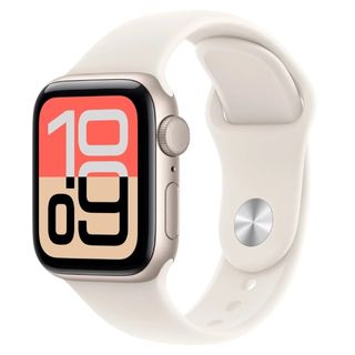 Apple, Watch SE 2025, GPS + Cellular, Aluminium 40mm, Starlight Image