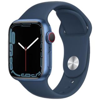 Apple, Watch Series 7 2021, GPS + Cellular, Aluminium 45mm, Blue Image