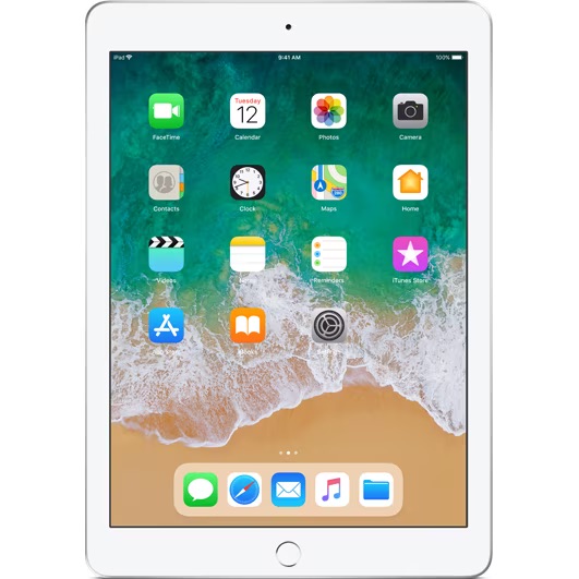  Apple iPad 9,7” (2018) 6th Gen Wifi, 32 GB, Silver, Nagyon jó akciós termékkép 1