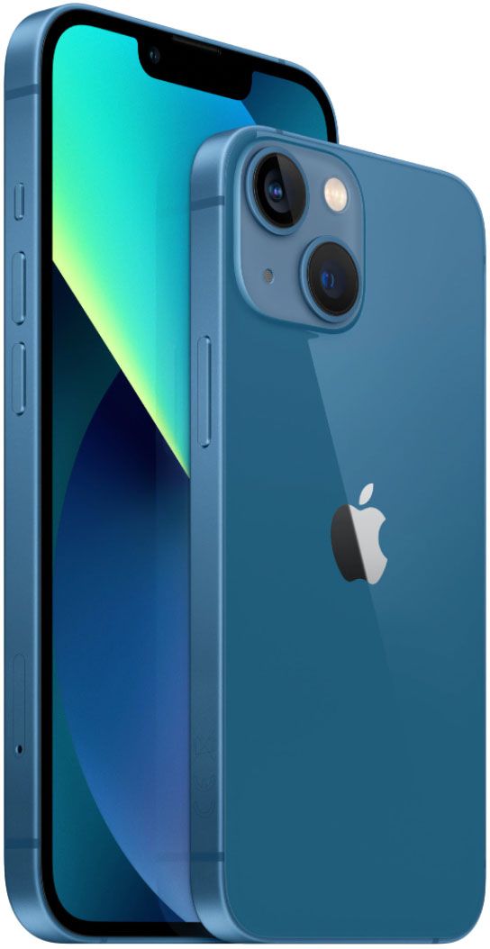 Мобилен телефон Apple, iPhone 13 mini, 512 GB, Blue,  Като нов
