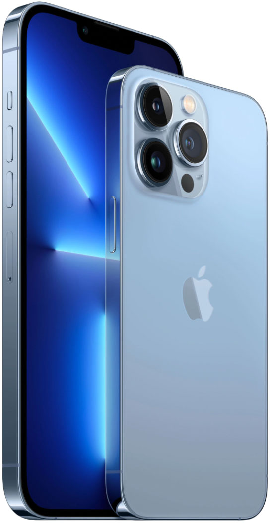Apple iPhone 13 Pro Max, Sierra Blue, 256 GB, Foarte bun
