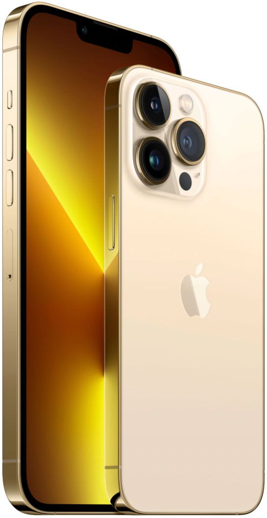 Мобилен телефон Apple, iPhone 13 Pro, 512 GB, Gold,  Като нов