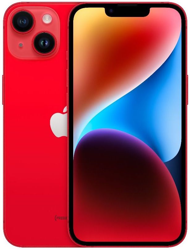 Apple iPhone 14 eSIM, Red, 256 GB, Excelent