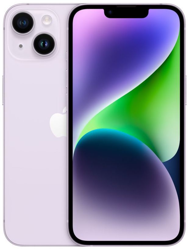 Apple iPhone 14 Plus eSIM, Purple, 128 GB, Excelent