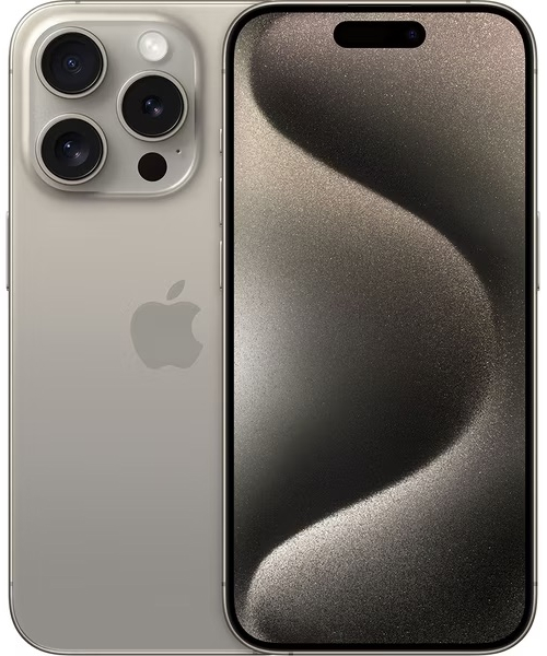 Apple iPhone 15 Pro, Natural Titanium, 1 TB, Ca nou