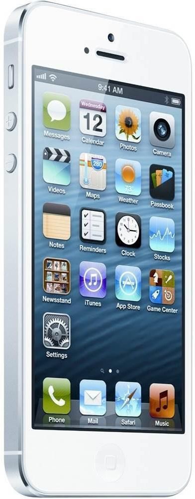 Мобилен телефон Apple, iPhone 5, 16 GB, White,  Като нов