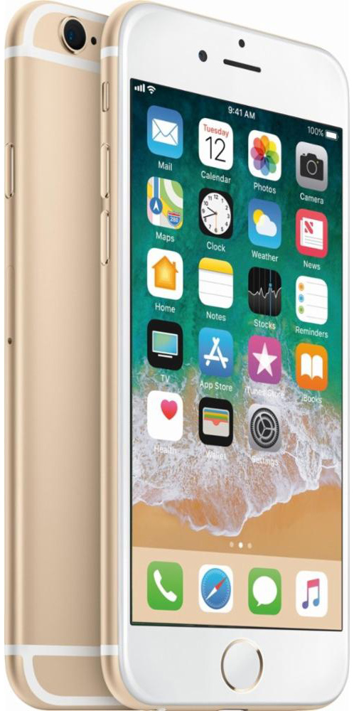 Apple iPhone 6S, Gold, 128 GB, Excelent