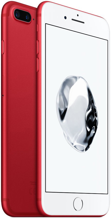 Apple iPhone 7 Plus, Red, 128 GB, Excelent