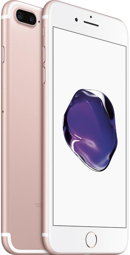 Apple iPhone 7 Plus, Rose Gold, 128 GB, Bun