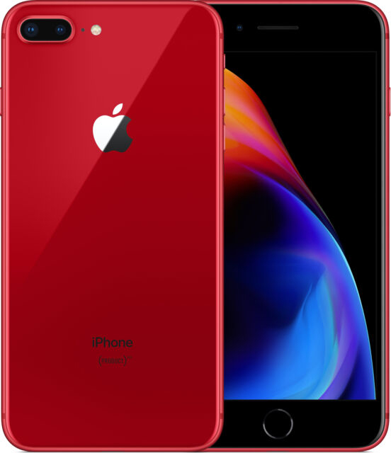 Apple iPhone 8 Plus, Red, 256 GB, Foarte bun