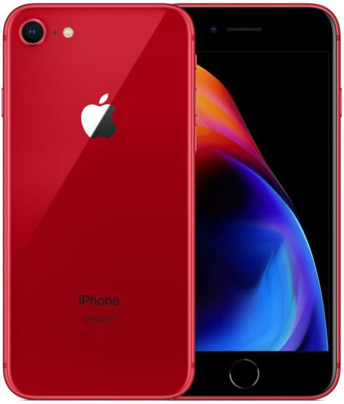Telefon mobil Apple iPhone 8, Red, 128 GB,  Excelent