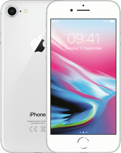 Apple iPhone 8, Silver, 64 GB, Bun