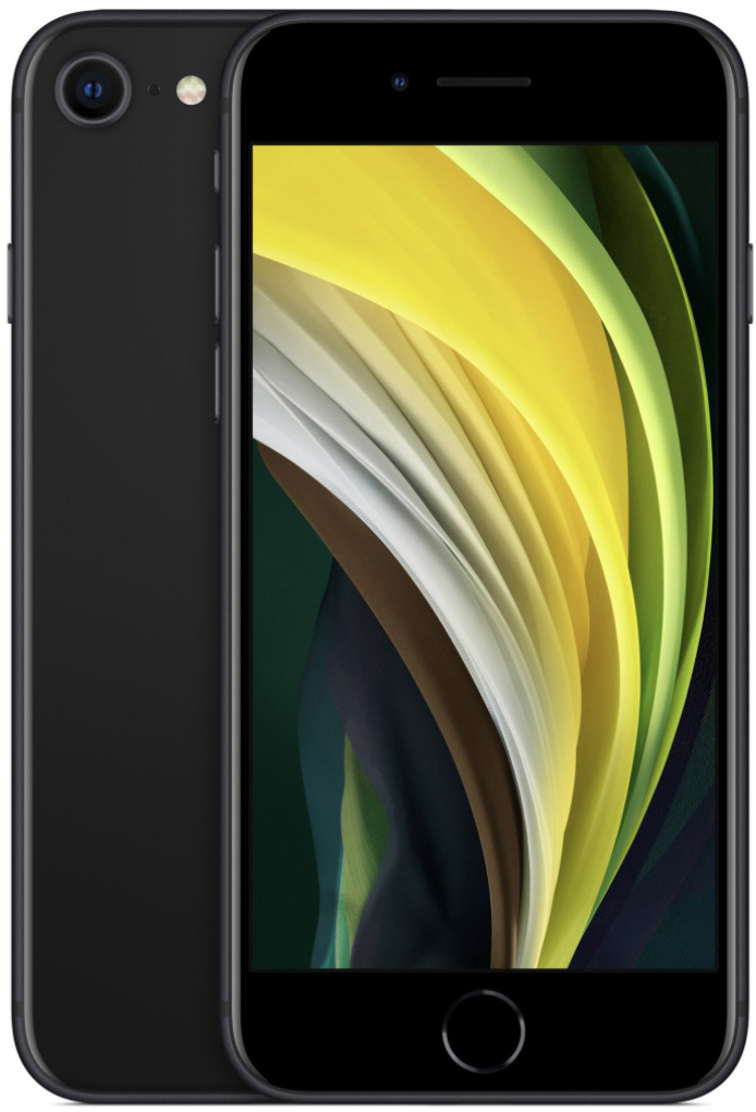 Apple iPhone SE 2020 64 GB Black Excelent 2020 imagine noua idaho.ro