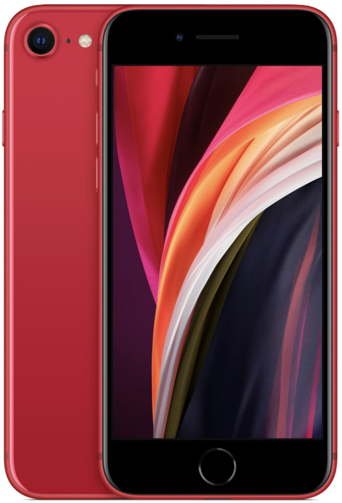 Apple iPhone SE 2020 64 GB Red Deblocat Foarte Bun flip