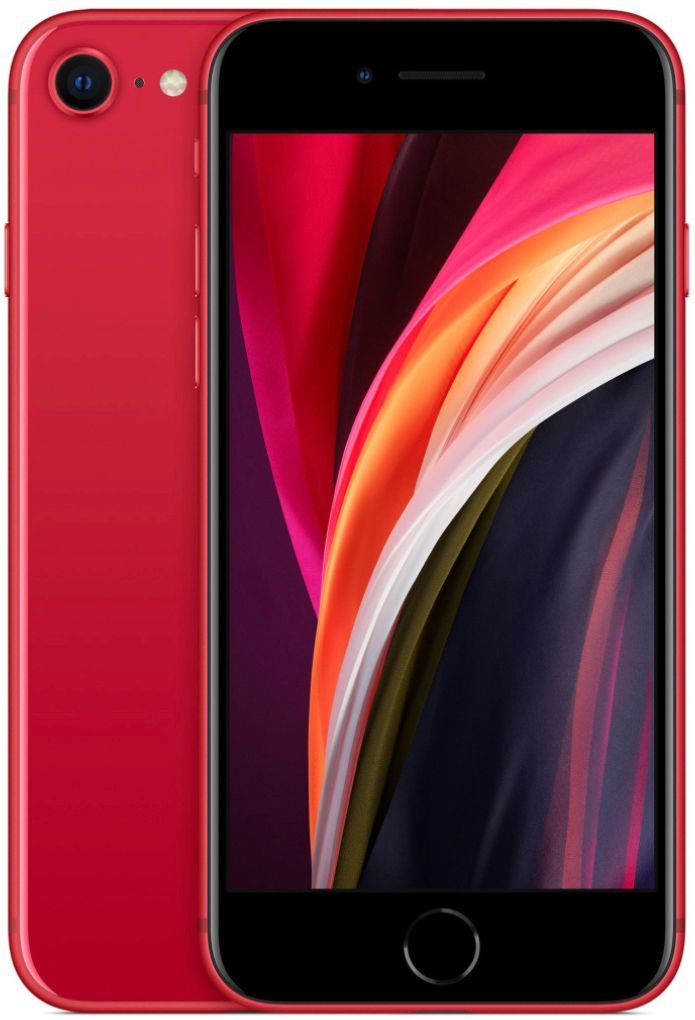 Мобилен телефон Apple, iPhone SE 2020, 128 GB, Red,  Като нов