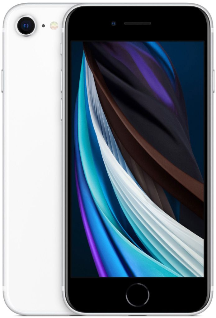 Telefon mobil Apple iPhone SE 2020, White, 128 GB,  Excelent