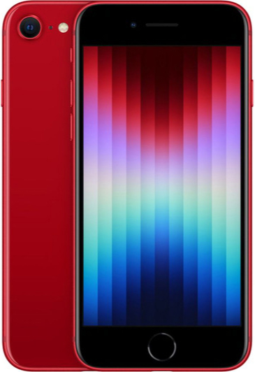 Apple iPhone SE 2022, Red, 128 GB, Foarte bun