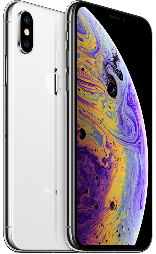 Apple iPhone XS Max, Silver, 64 GB, Excelent