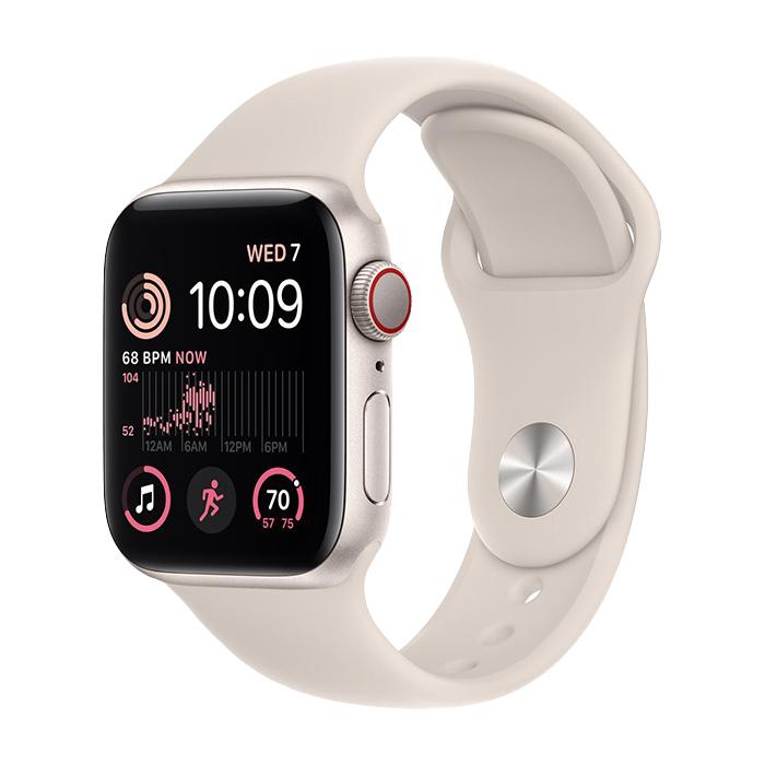 Apple Watch SE 2022, GPS + Cellular, Aluminium 40mm N/A Starlight Ca nou