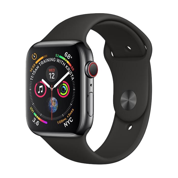 Apple Watch Series 4 2018, GPS + Cellular, Stainless Steel 40mm N/A Space Black Ca nou