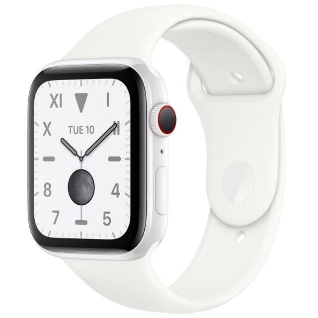 Apple Watch Series 5 2019, GPS + Cellular, Ceramic 40mm N/A White Ca nou