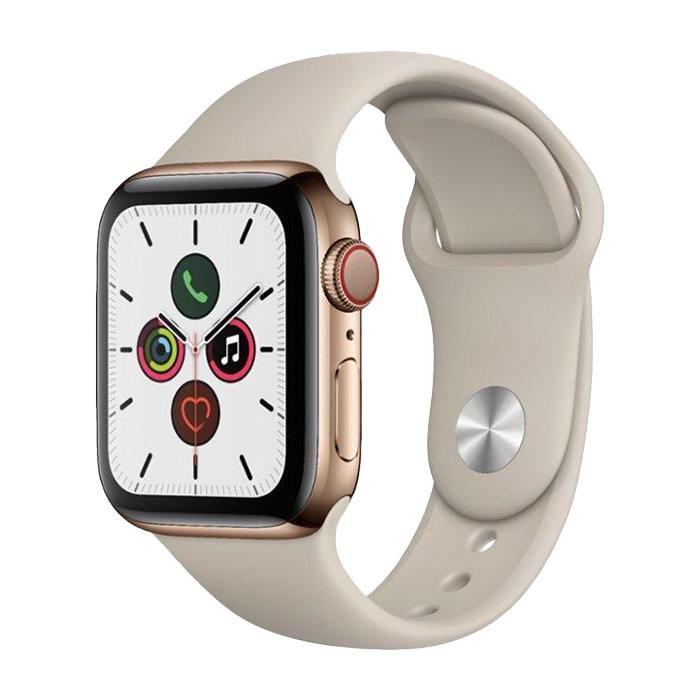 Apple Watch Series 5 2019, GPS + Cellular, Stainless Steel 40mm N/A Gold Ca nou