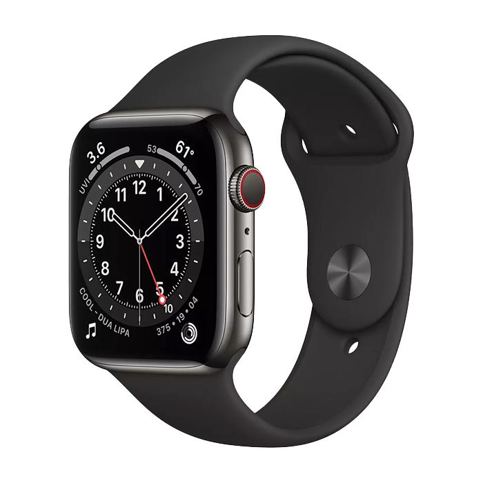 Apple Watch Series 6 2020, GPS + Cellular, Stainless Steel 40mm N/A Graphite Foarte bun