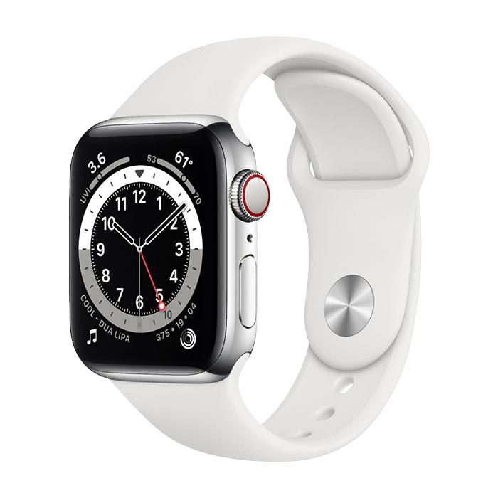 Apple Watch Series 6 2020, GPS + Cellular, Stainless Steel 40mm N/A Silver Ca nou