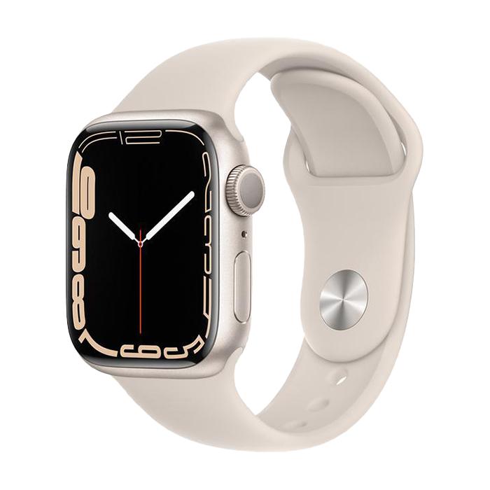 Apple Watch Series 7 2021, GPS, Aluminium 41mm N/A Starlight Bun