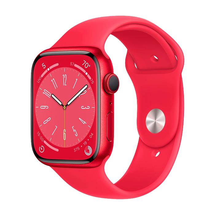 Apple Watch Series 8 2022, GPS, Aluminium 41mm N/A Red Foarte bun