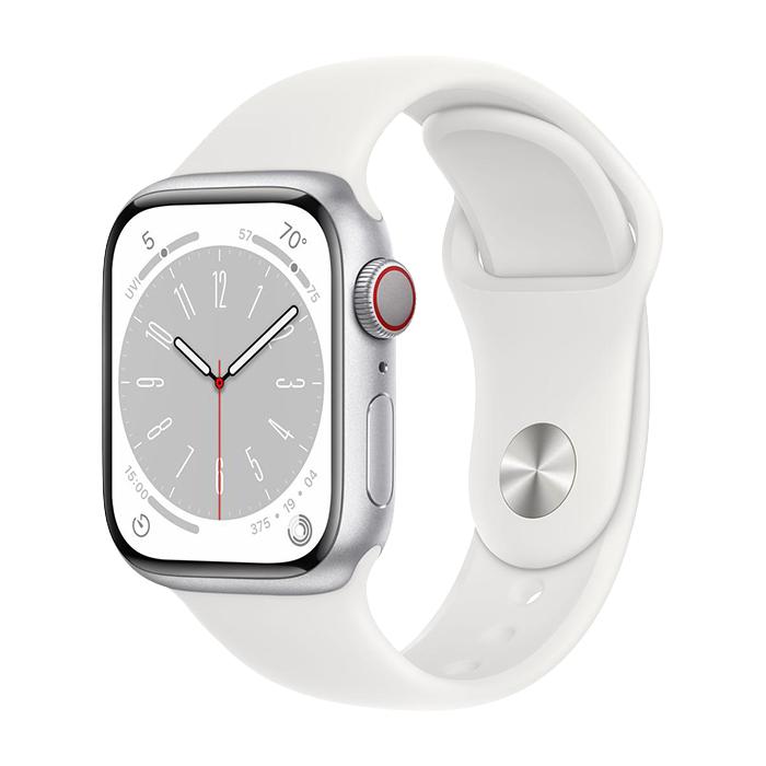 Apple Watch Series 8 2022, GPS + Cellular, Aluminium 41mm N/A Silver Ca nou