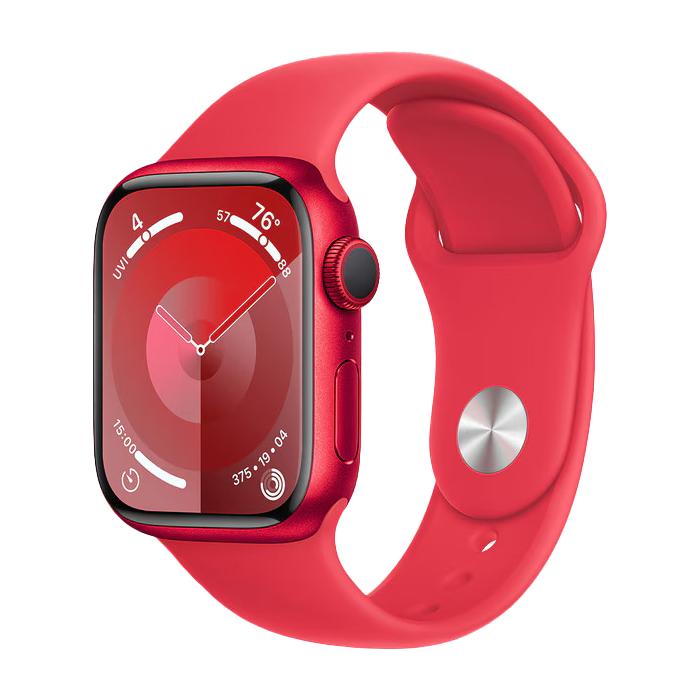 Apple Watch Series 9 2023, GPS, Aluminium 41mm N/A Red Excelent