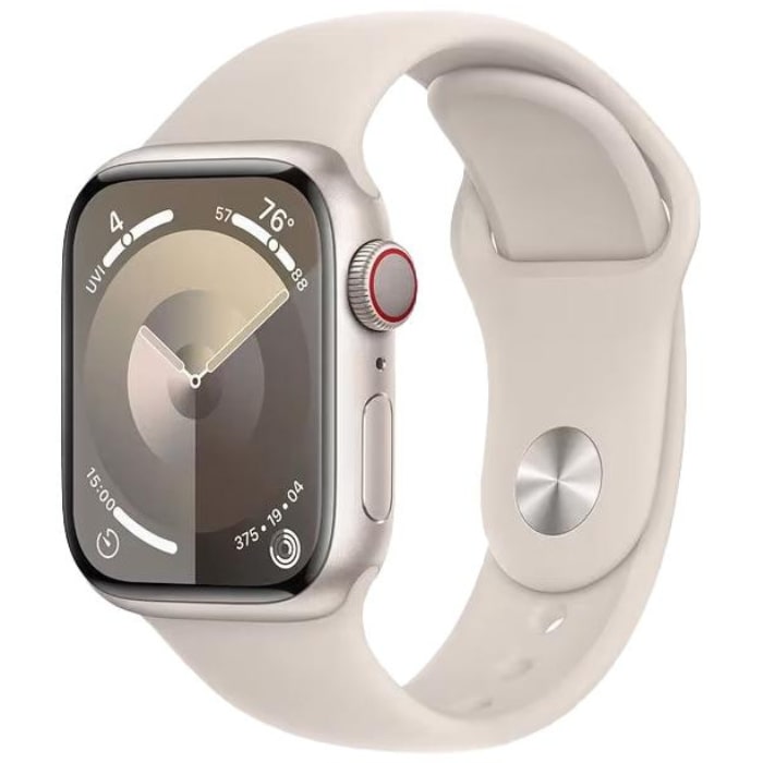 Apple Watch Series 9 2023, GPS + Cellular, Aluminium 41mm N/A Starlight Ca nou