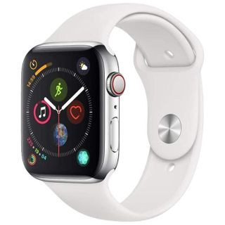 Apple, Watch Series 4 2018, GPS + Cellular, Stainless Steel 40mm, Silver Image