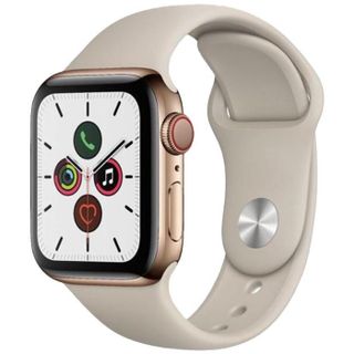 Apple, Watch Series 5 2019, GPS + Cellular, Stainless Steel 44mm, Gold Image