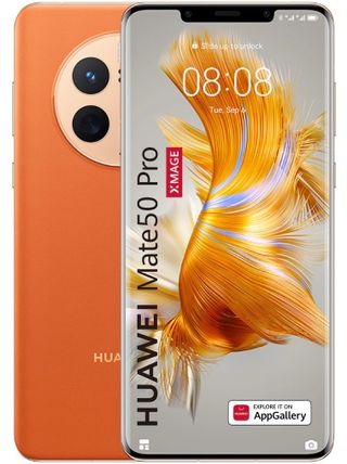 Huawei, Mate 50 Pro Dual Sim, 512 GB, Orange Image