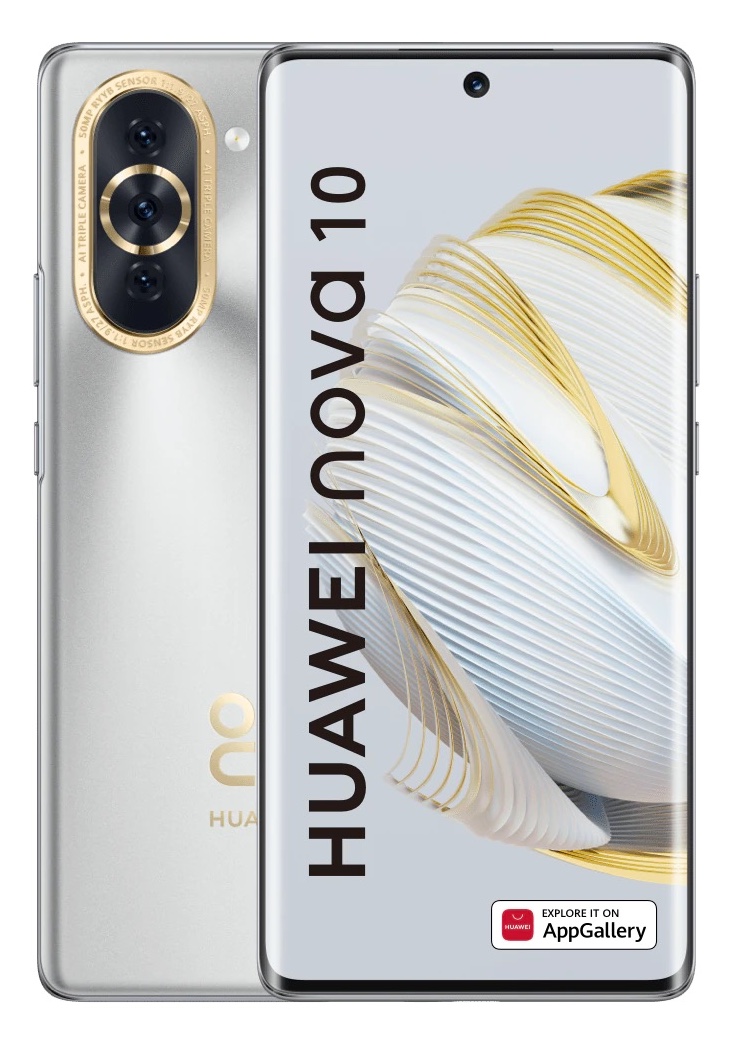 Huawei Nova 10 Dual Sim 128 GB Silver Excelent