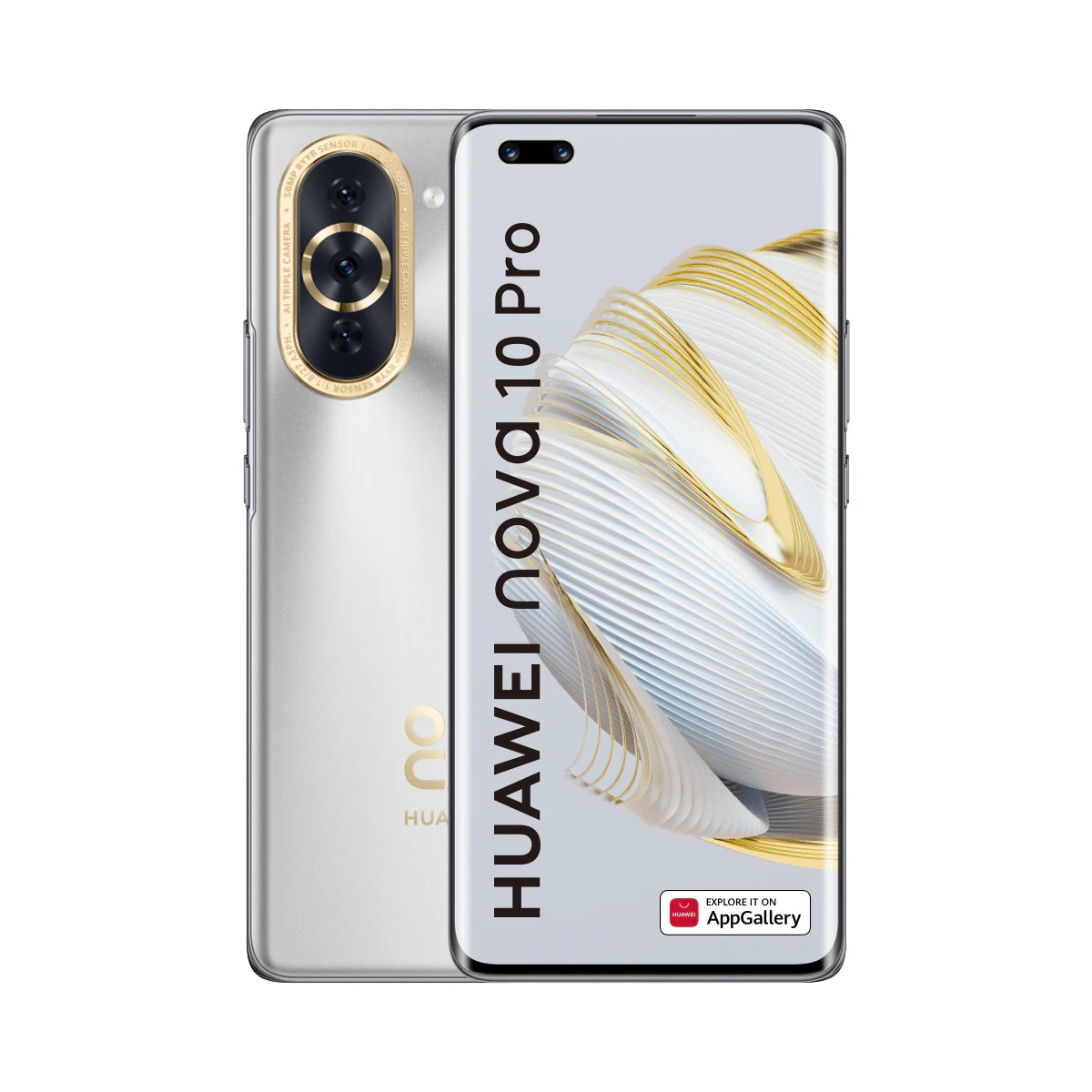 Huawei Nova 10 Pro 256 GB Silver Ca nou