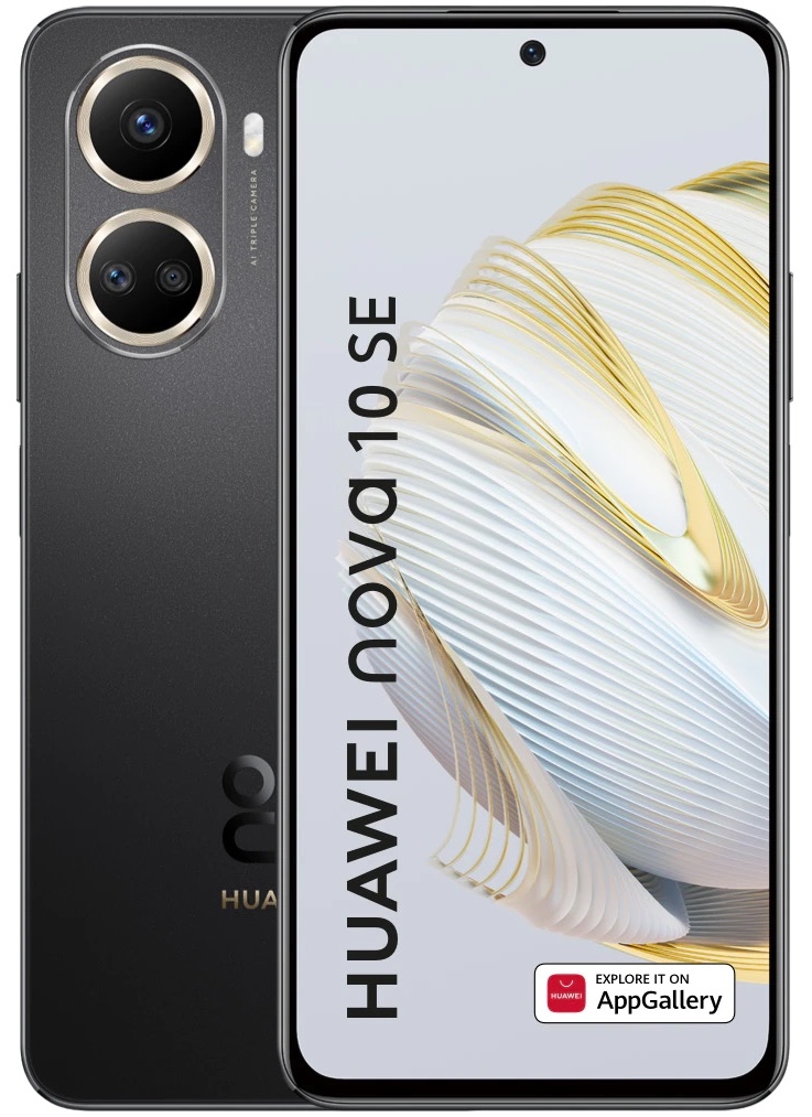 Huawei Nova 10 SE Dual Sim, Starry Black, 128 GB, Excelent