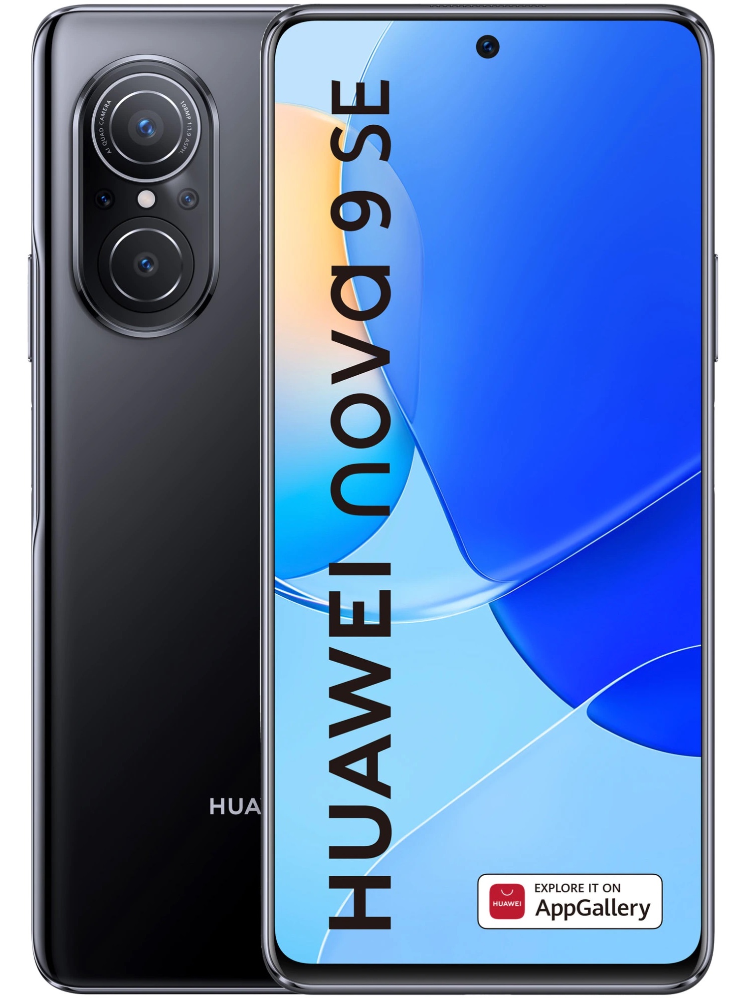  Huawei Nova 9 SE, Midnight Black, 128 GB, Jó akciós termékkép 1